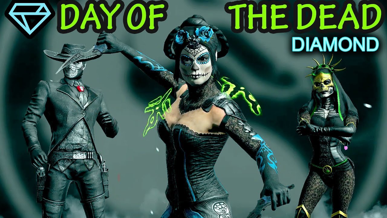 Mortal Kombat Mobile. Diamond Day Of The Dead Team will BLOW YOU AWAY