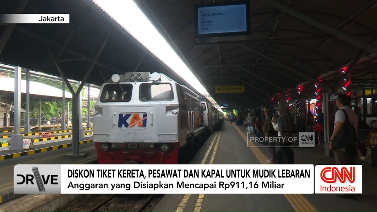 Diskon Tiket Kereta, Pesawat, dan Kapal Untuk Mudik Lebaran | CNN Drive Eps. 28 Februari 2026