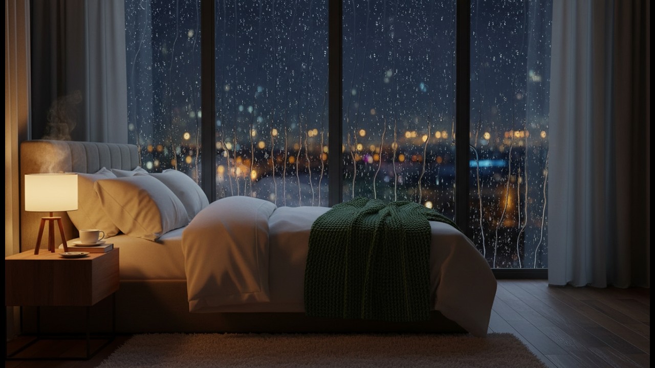 Fall Asleep Fast: Deep Sleep Piano and Rain for Insomnia