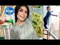 Grocery Shopping + Green Spaghetti Recipe + Toddler Antics | Sharlene Colon