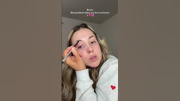 Eyebrow tutorial #grwm