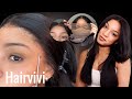 Hairvivi Ready To Wear Glueless Wig | NEW natural born hairline Yaki Wig