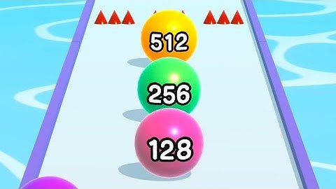 Ball Run 2048 🟥 Walkthrough Gameplay 🟢 All Levels Android iOS Mobile Game 🔥 Level 169-172