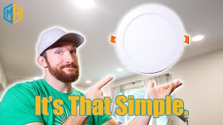 Super Easy Recessed Lighting Install | Amico LED Lights