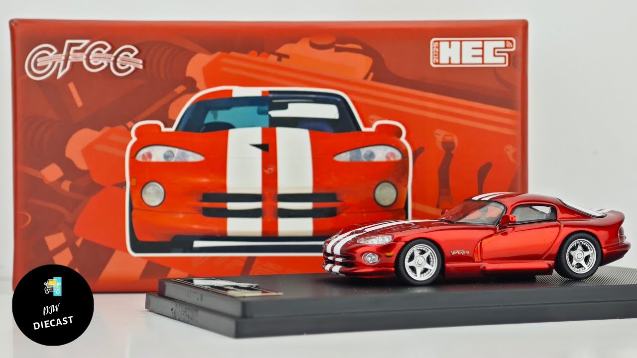 1996 Dodge Viper GTS Hobby Expo China 2025 by GFCC 1/64 | UNBOXING