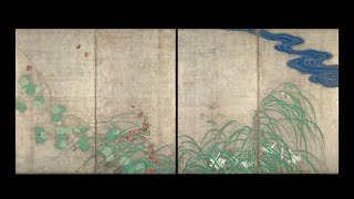 【日めくり３分間名画の旅】208番目 酒井抱一「夏秋草図屏風」