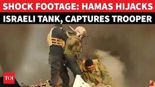 Hamas Fighters Pull Out IDF Soldier From Hijacked Tank, Then This Happened | Gaza War