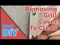 How to Remove Central Heating Radiator Covers and Grill