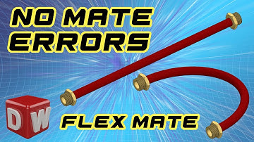 SolidWorks Hoe u eenvoudig flexibele onderdelen in een assemblage kunt monteren - GEEN foutengara...