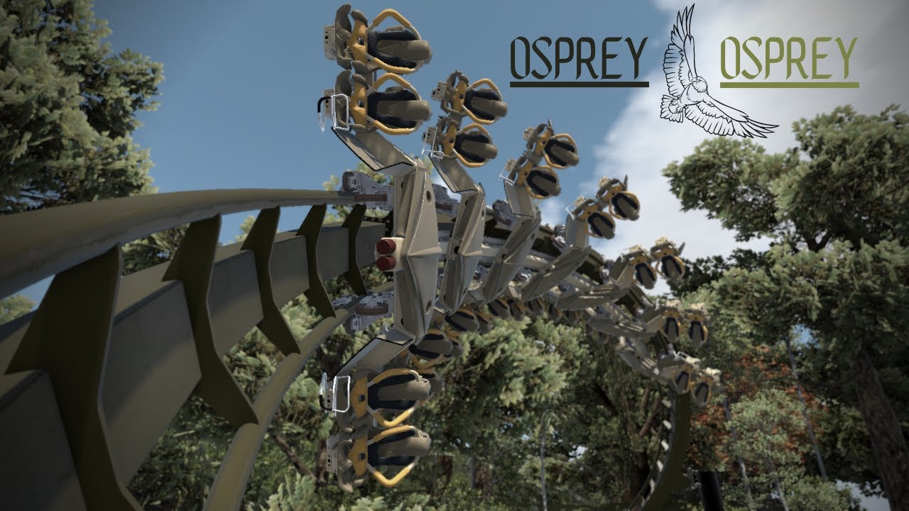 Osprey | B&M Wing Coaster | NoLimits2 | 4K