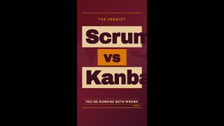 Scrum vs Kanban: You're Running Both Wrong 🚨 #Shorts