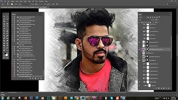 Pencil Sketch Photoshop Action