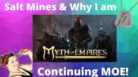 Where To Find Salt & My Request For All MOE Players - Myth Of Empires Tutorial