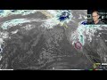 California Thunderstorms, a Pattern Change?