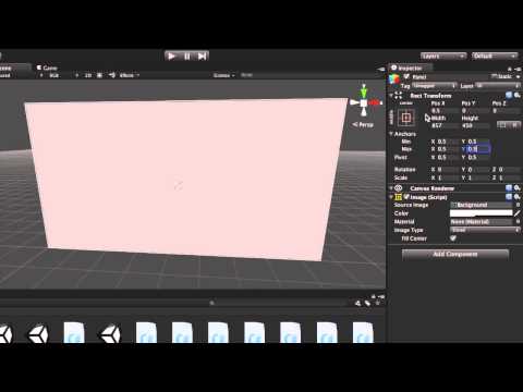 Unity 4.6 Advanced UI Elements - Introduction & Rect Transforms