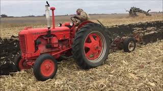 Case DC Plowing Corn Stalks - December 2021