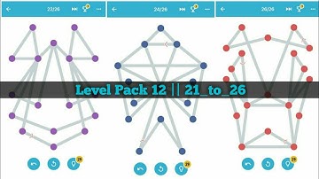 Level Pack 12 :- 21_22_23_24_25_26... One line Gameplay