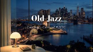Jazz for Our Life on the Carousel🎷 — 2 Hour Old Jazz for Rest & Focus | Now Playing in Room 505