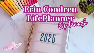 Erin Condren 2025 Planner Flip-Through