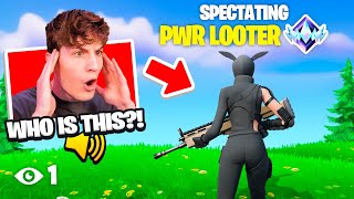 PWR SPECTATES RANKED FORTNITE