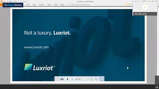 Luxriot Evo VMS Webinar screenshot 2