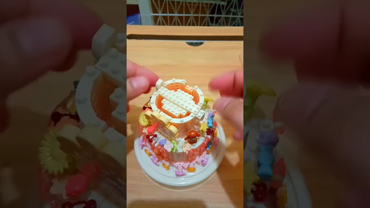 500+ pcs. Birthday Cake Mini BUILDING BLOCKS!