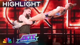 BILLY and EMILY extremely dangerous act AGT Fantasy League 2024 BEST TALENTS EVER