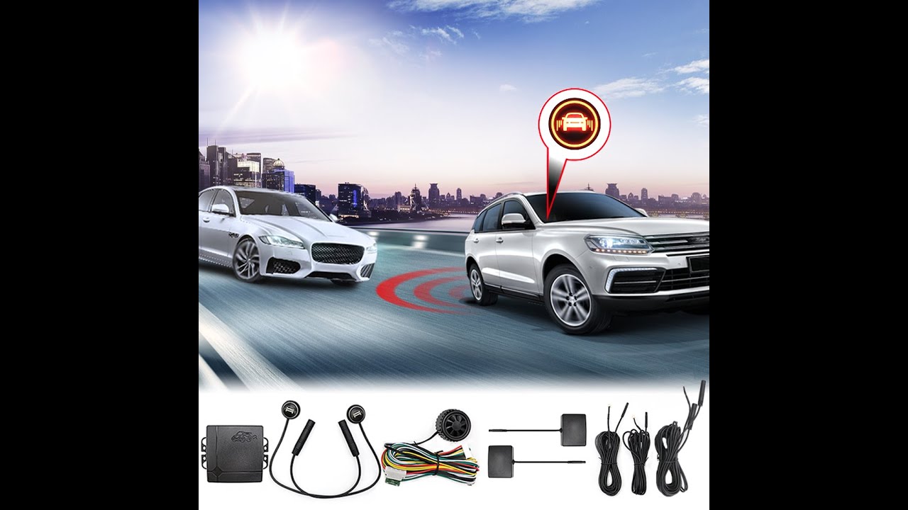 Five Bananas Blind Spot Detection System BSM  24Ghz Microwave Sensors Car Driving Security Kit