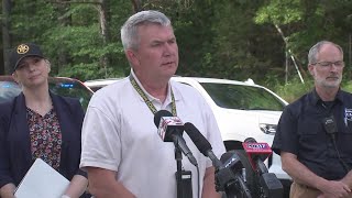 Authorities hold press conference after plane crashes in Williamson County