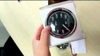 Car, truck,univresal 85mm GPS speedometer face gauges 0-160MPH