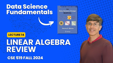 CSE 519 --- Lecture 14: Linear Algebra Review (Fall 2024)