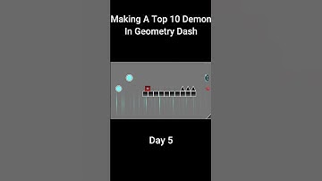 Day 5 Of Making A Top 10 Demon In Geometry Dash #gaming #gddemon #gd #gdlevels #geometrydash
