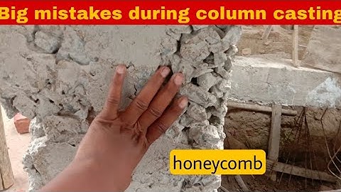 What is the Reason of Honeycomb in Concrete| Civil Is Easy | Civil Engineering