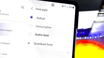 How To Change Font on Samsung Galaxy Z Fold 3 5G! [Download Fonts]