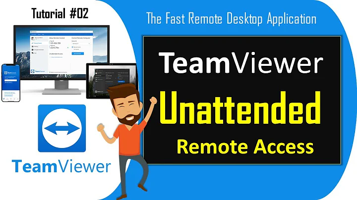TeamViewer Auto Connect :: How To Setup Unattended Access Password in TeamViewer