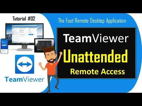 TeamViewer Auto Connect :: How To Setup Unattended Access Password in TeamViewer