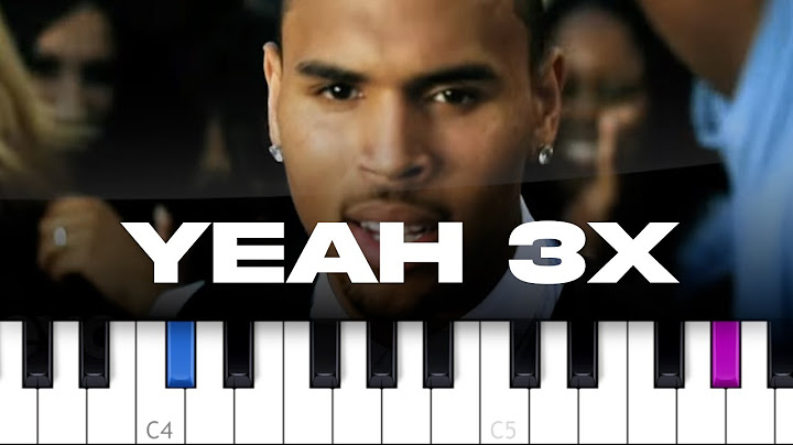 Yeah 3x Piano version - Piano performance video thumbnail