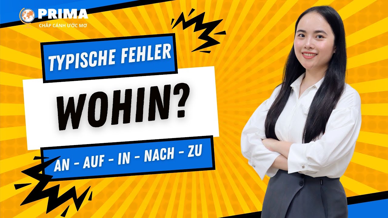 #typischefehler - Các lỗi thường gặp trong tiếng Đức - Giới từ trả lời cho Wohin?