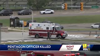 Officer, suspect dead after burst of violence outside Pentagon