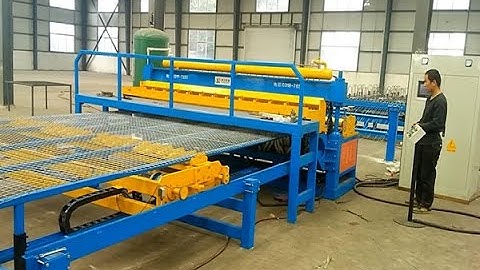 pneumatic mesh welding machine