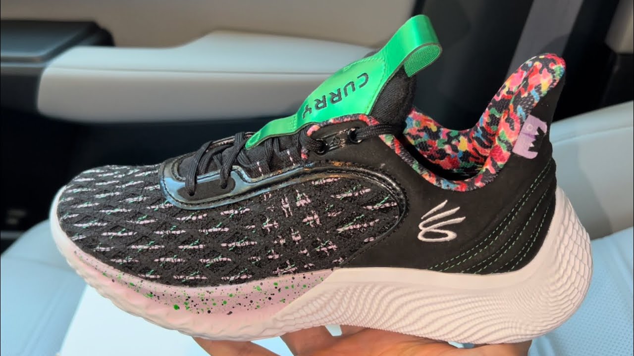 Under Armour Curry Flow 9 Sesame Street Count It Shoes