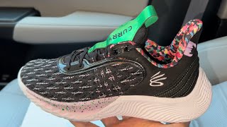 Under Armour Curry Flow 9 Sesame Street Count It Shoes
