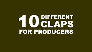 10 Clap Sounds - R&Btraphiphoprapremixdubstep - 2020