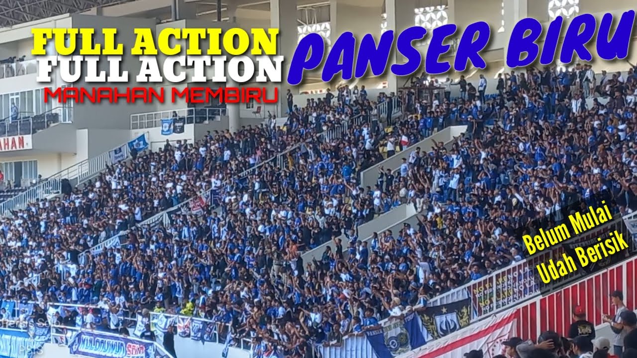 Laga Panas!! BERISIKNYA PANSER BIRU Di Manahan | Derby Jateng