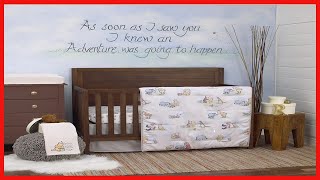 Classic Pooh Storybook 6-Piece Crib Bedding Set: Cozy Comfort Meets Timeless Charm