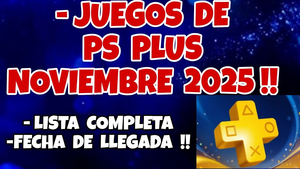 TODOS LOS JUEGOS DE PS PLUS NOVIEMBRE LISTA COMPLETA Y FECHA DE LLAGADA !! PS5 PS4 PLAYSTATION PLUS