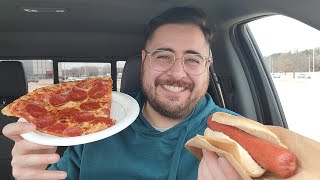 Costco Pizza & Hotdog Combo REVIEW