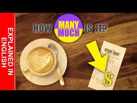 using HOW MUCH