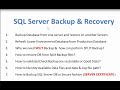 SQL Server Backup &amp; Restore Interview Question in HINDI Day 03 (Part 02) #ibharatsoftware