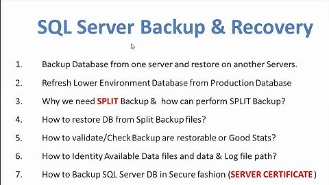 SQL Server Backup & Restore Interview Question in HINDI Day 03 (Part 02) #ibharatsoftware